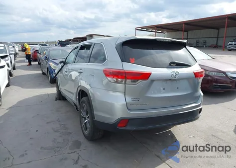 2017 Toyota Highlander Le z USA, uszkodzony, nr VIN 5TDZZRFH9HS231146
